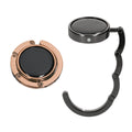 kwmobile Bag Holder for Table - 2x Handbag Holder for Table - Foldable Bag Hook - Bag Hanger - Bag Holder Hook - Table Hook Set