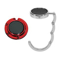 kwmobile Bag Holder for Table - 2x Handbag Holder for Table - Foldable Bag Hook - Bag Hanger - Bag Holder Hook - Table Hook Set