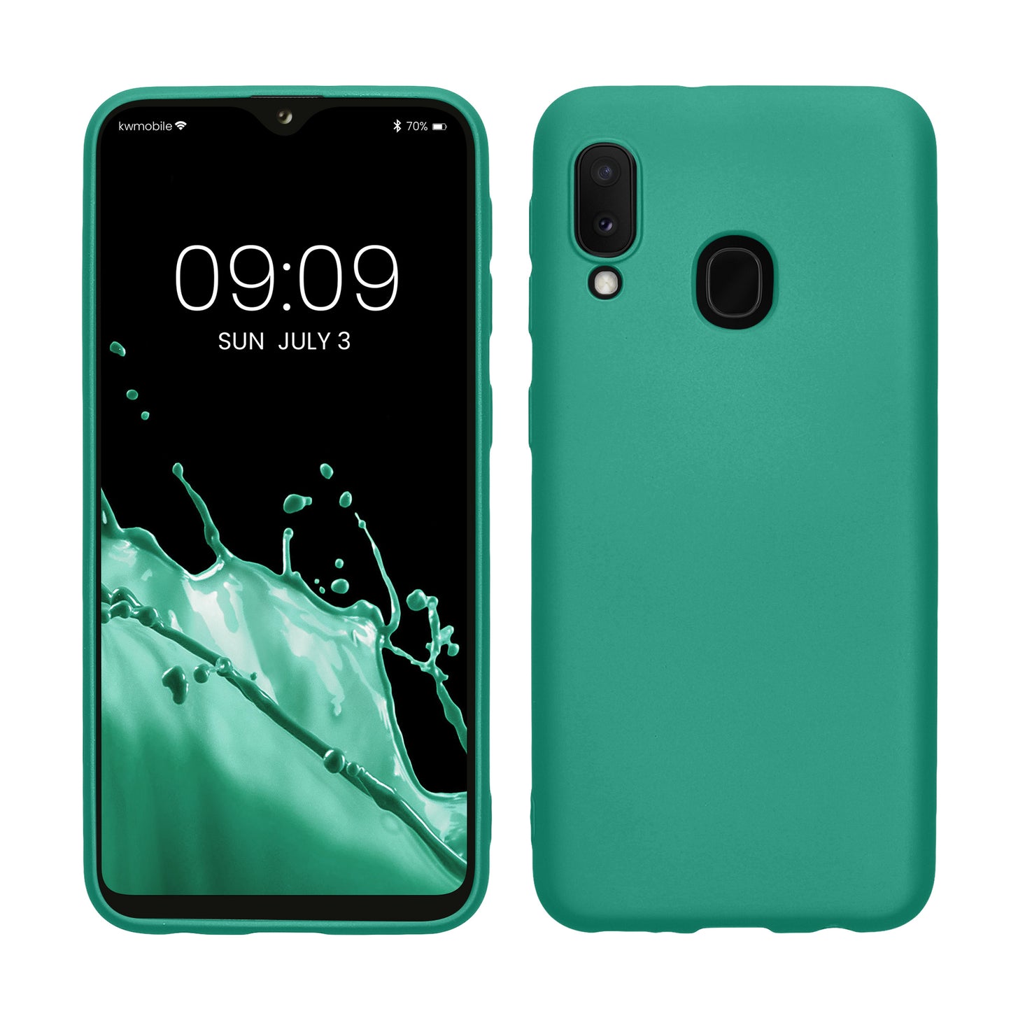 kwmobile Phone Case for Samsung Galaxy A20e Silicone Case Protective Cover
