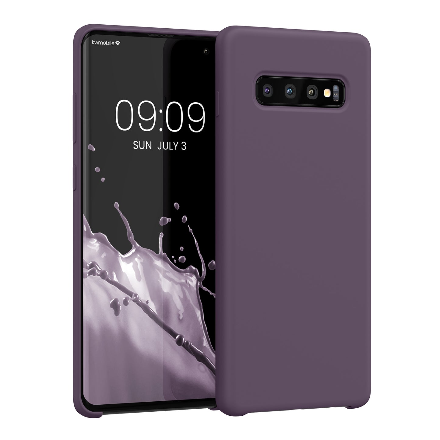 kwmobile Phone Case for Samsung Galaxy S10 Plus / S10+ - Silicone Cover - Wireless Charging - Protective Case