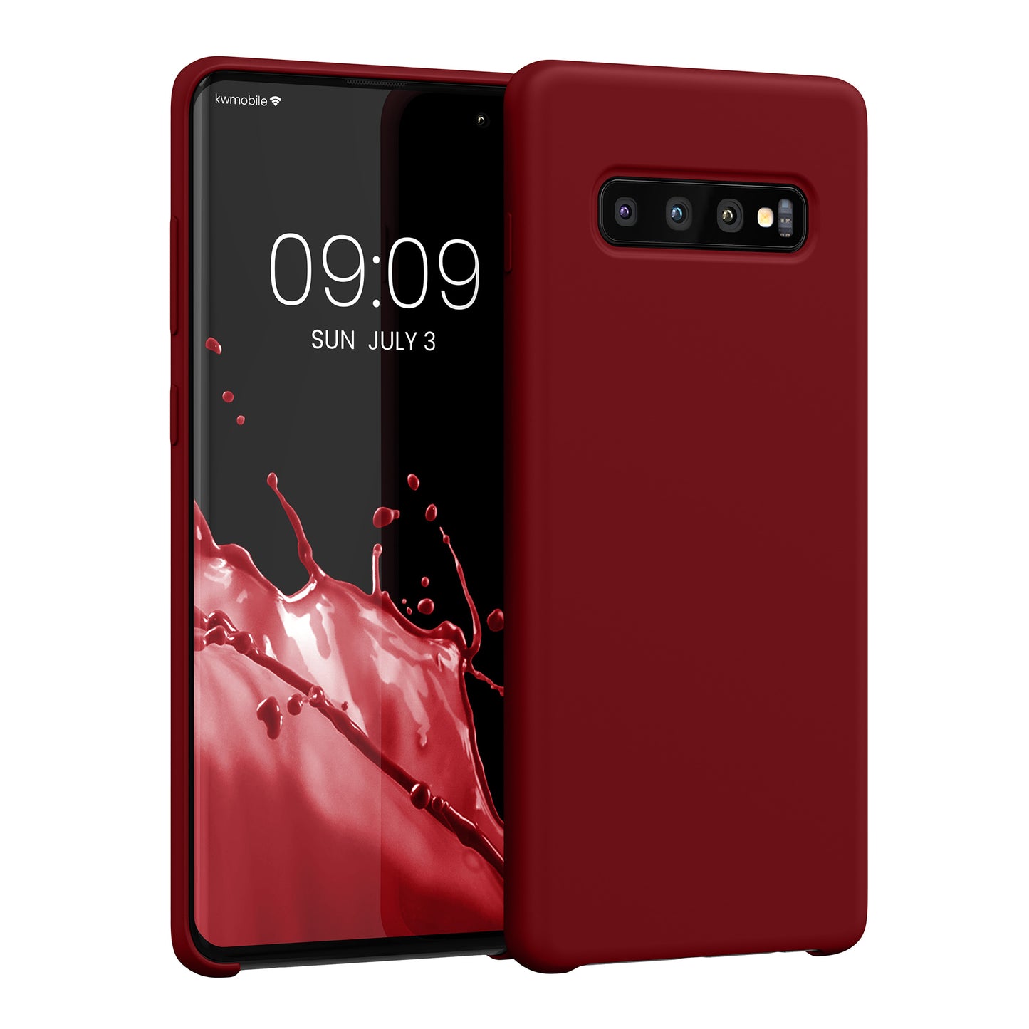 kwmobile Phone Case for Samsung Galaxy S10 Plus / S10+ - Silicone Cover - Wireless Charging - Protective Case