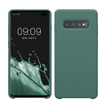 kwmobile Phone Case for Samsung Galaxy S10 Plus / S10+ - Silicone Cover - Wireless Charging - Protective Case
