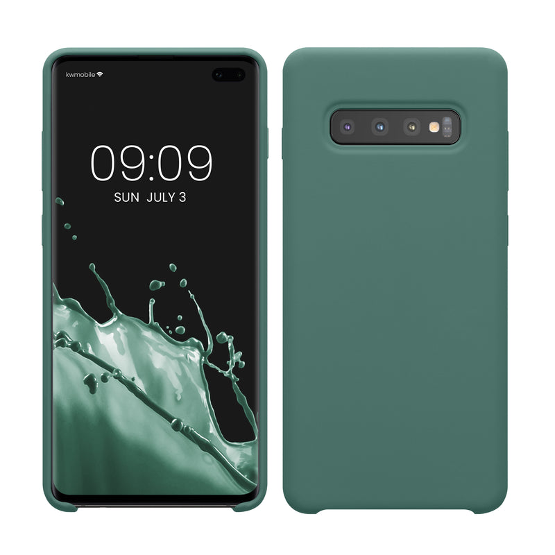 kwmobile Phone Case for Samsung Galaxy S10 Plus / S10+ - Silicone Cover - Wireless Charging - Protective Case