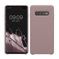 kwmobile Phone Case for Samsung Galaxy S10 Plus / S10+ - Silicone Cover - Wireless Charging - Protective Case