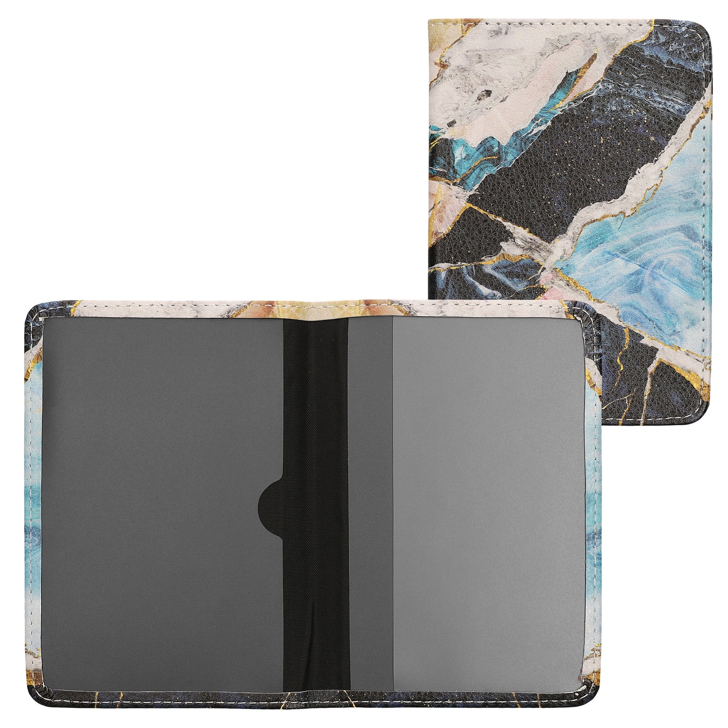 kwmobile Vehicle Registration Holder with Card Slots