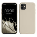 kwmobile Case Compatible with Apple iPhone 11 Case - Rubberized Silicone Phone Cover - Protective Case for Wireless Charging - Case