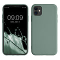 kwmobile Case Compatible with Apple iPhone 11 Case - Rubberized Silicone Phone Cover - Protective Case for Wireless Charging - Case