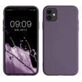 kwmobile Case Compatible with Apple iPhone 11 Case - Rubberized Silicone Phone Cover - Protective Case for Wireless Charging - Case