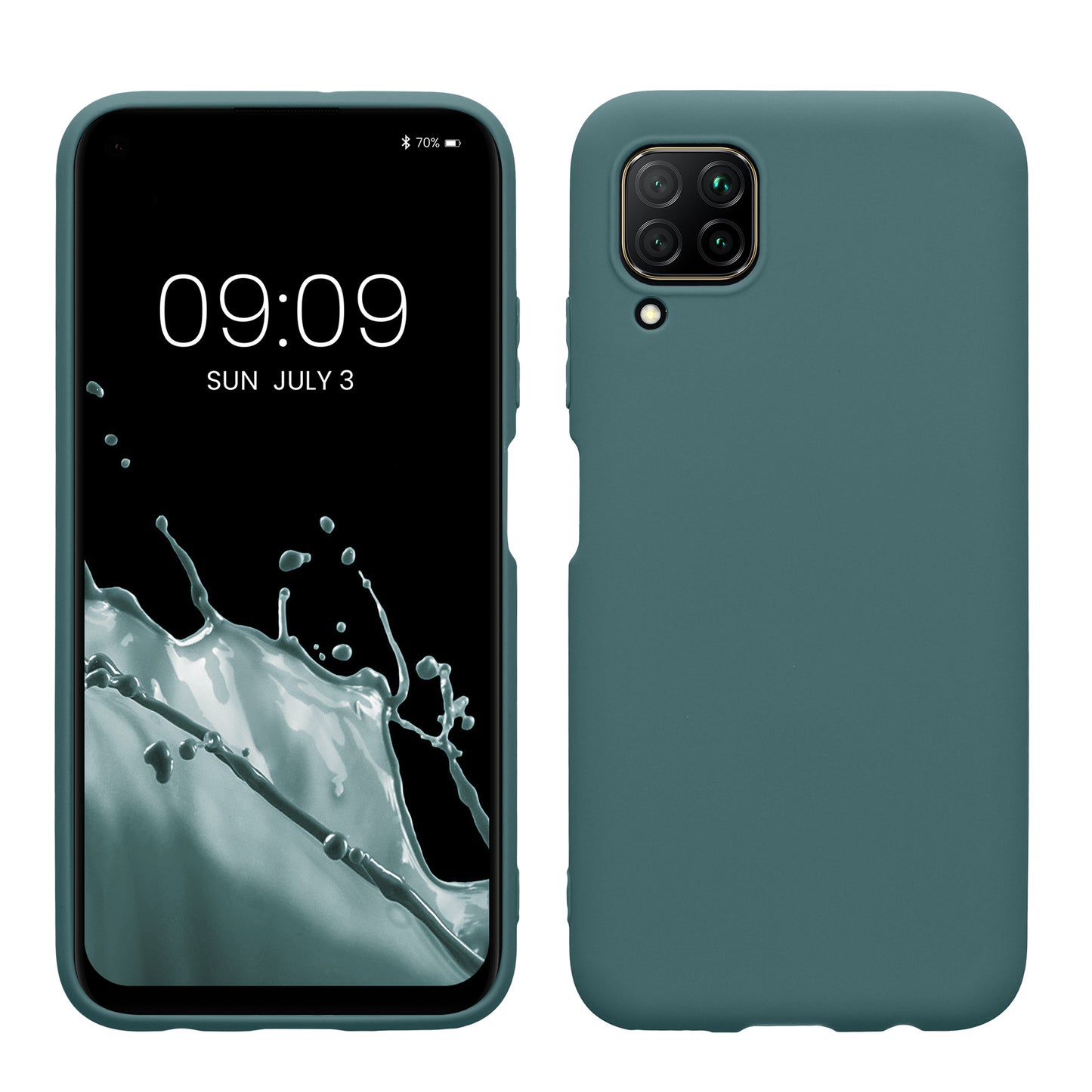 kwmobile Phone Case for Huawei P40 Lite Case - Wireless Charging - Protective Cover