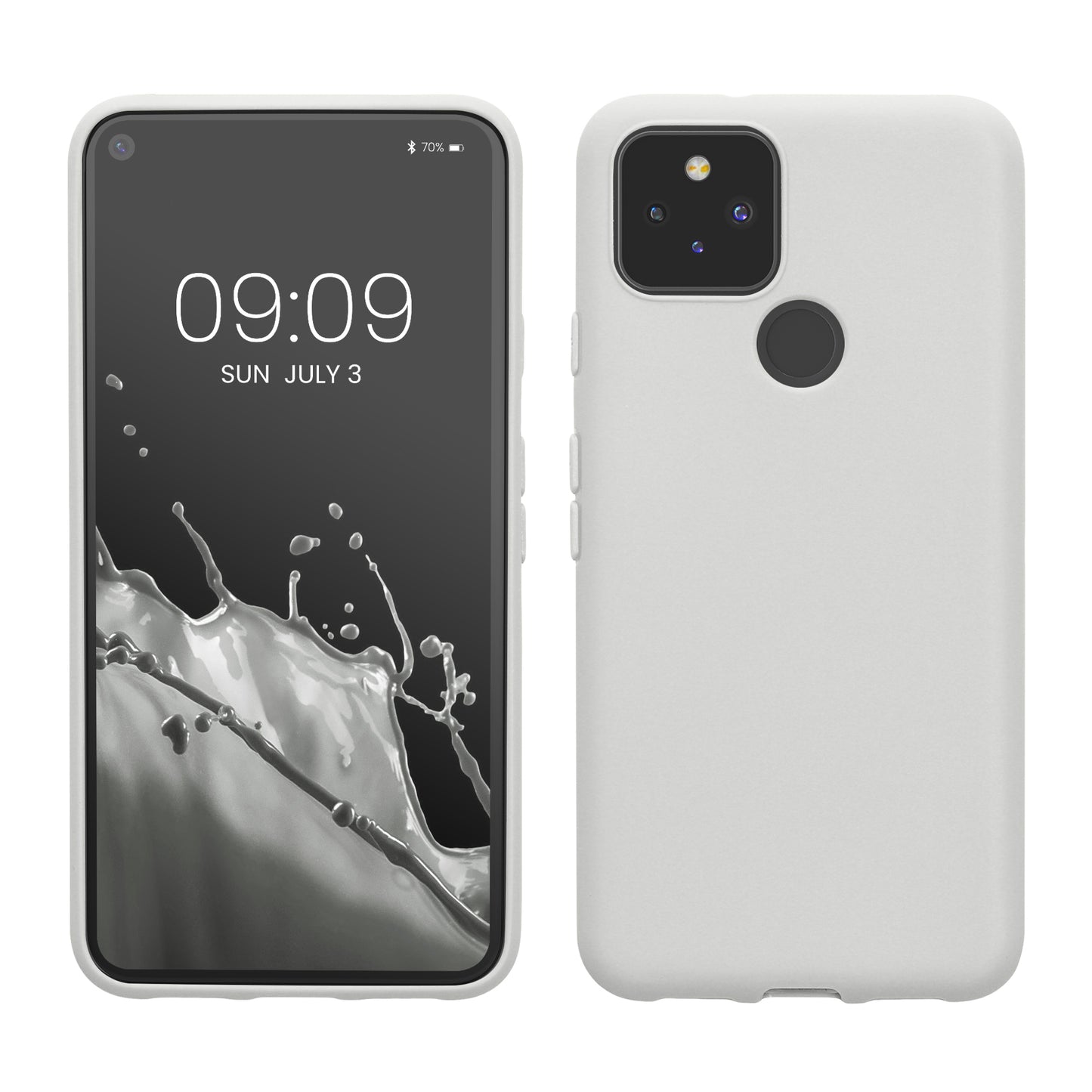 kwmobile Google Pixel 5 Case - Wireless Charging - Protective Cover