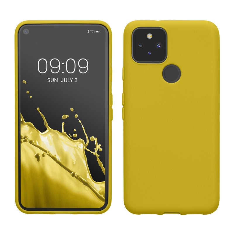kwmobile Google Pixel 5 Case - Wireless Charging - Protective Cover
