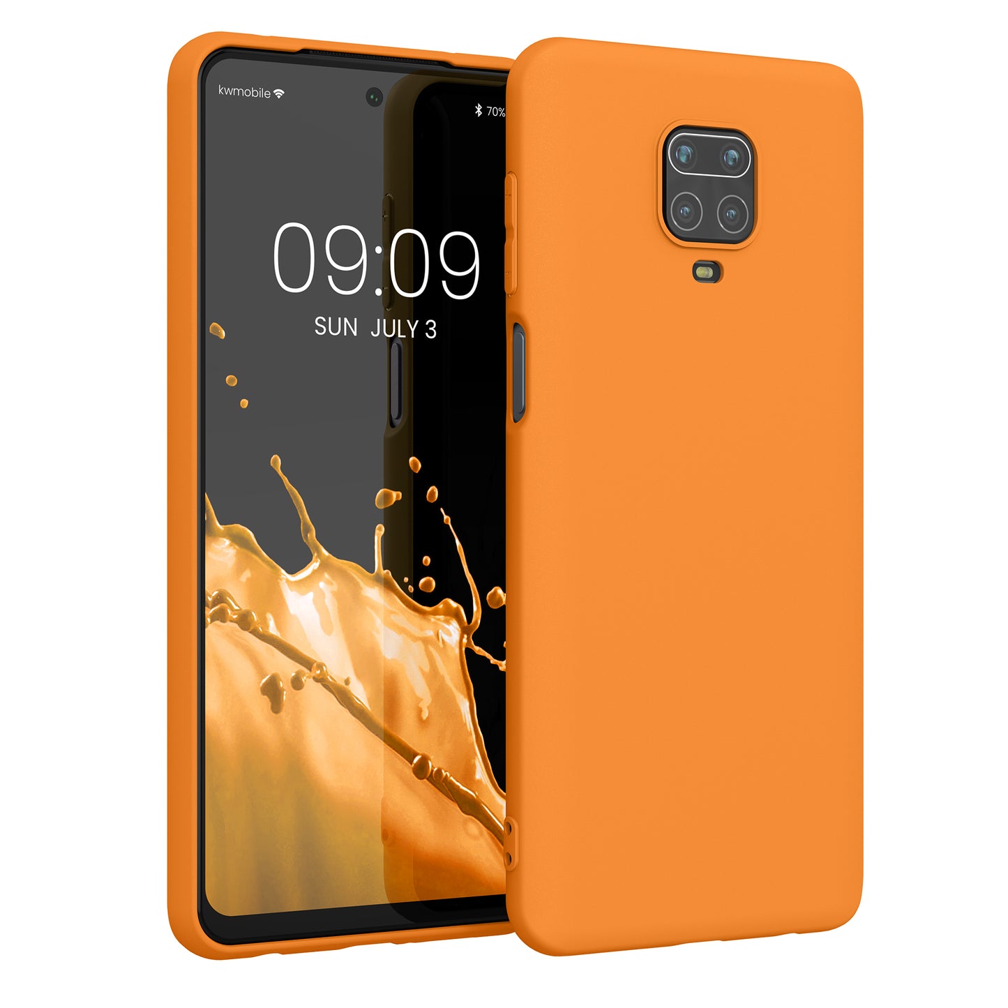 kwmobile Phone Case for Xiaomi Redmi Note 9S / 9 Pro / 9 Pro Max - Wireless Charging - Protective Cover
