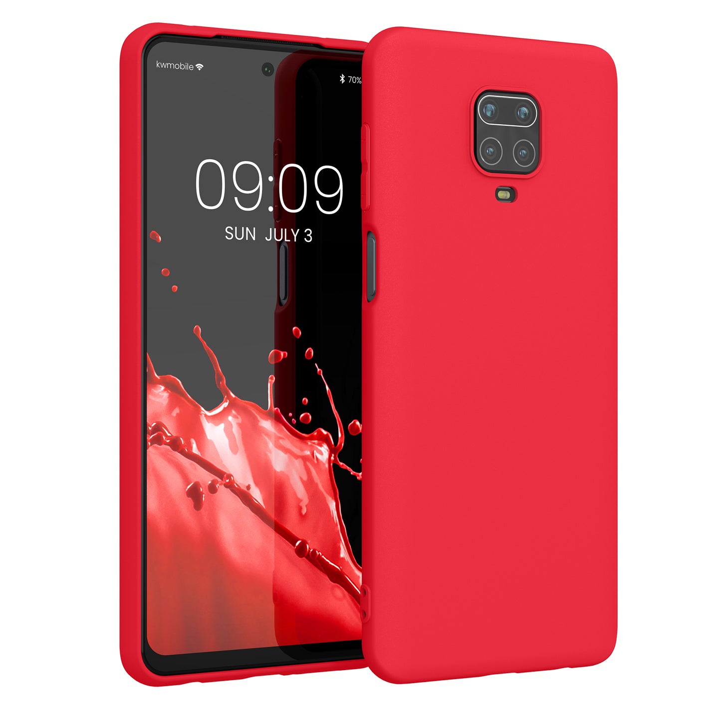 kwmobile Phone Case for Xiaomi Redmi Note 9S / 9 Pro / 9 Pro Max - Wireless Charging - Protective Cover