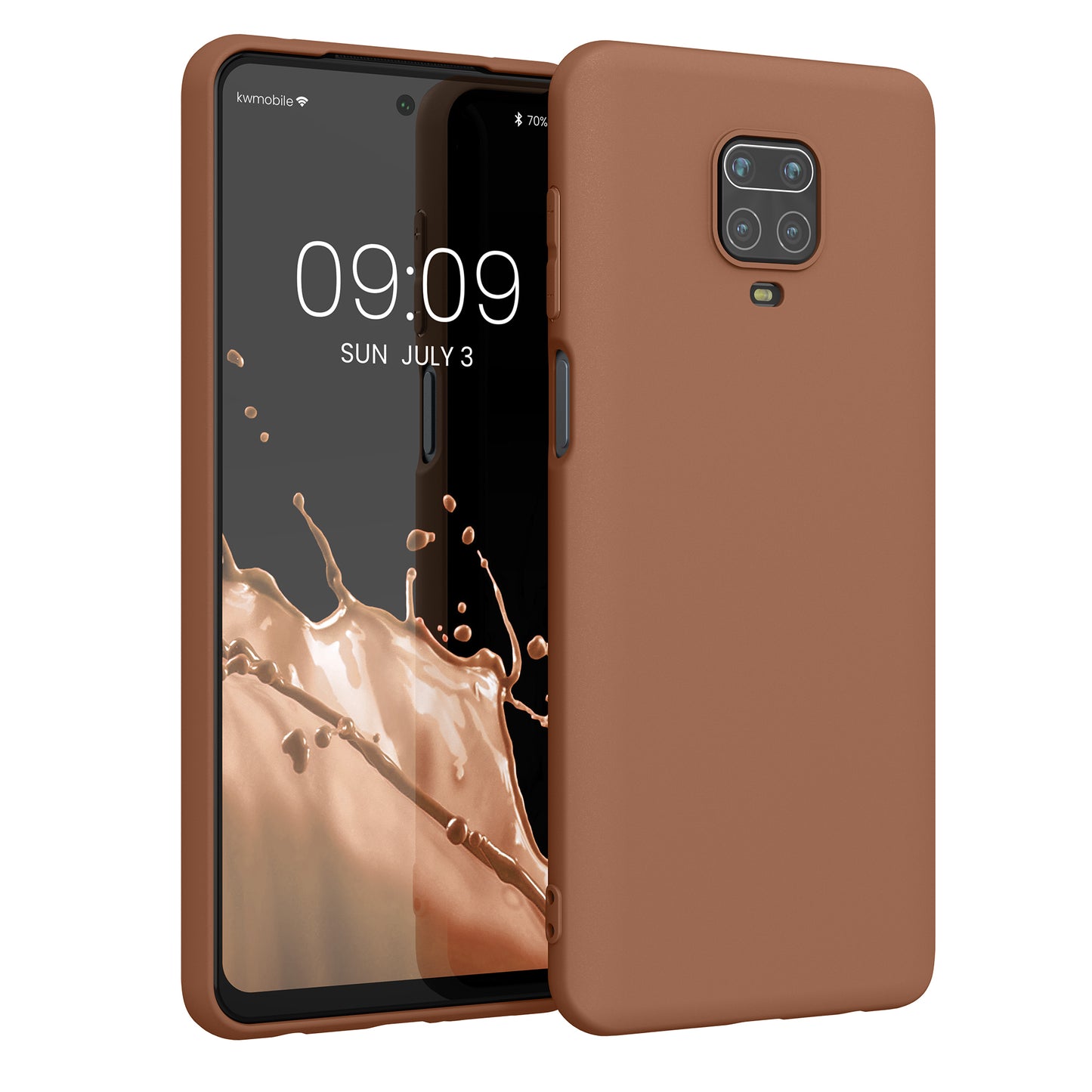 kwmobile Phone Case for Xiaomi Redmi Note 9S / 9 Pro / 9 Pro Max - Wireless Charging - Protective Cover