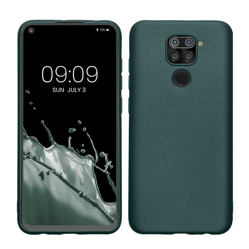 kwmobile Phone Case for Xiaomi Redmi Note 9 - Silicone Case - Protective Cover