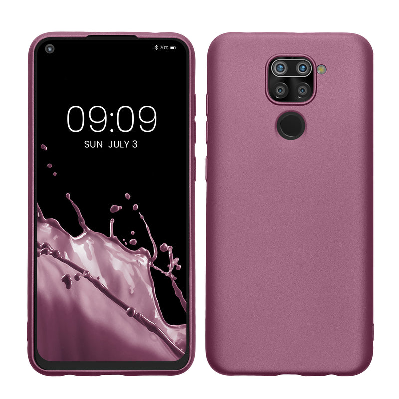 kwmobile Phone Case for Xiaomi Redmi Note 9 - Silicone Case - Protective Cover