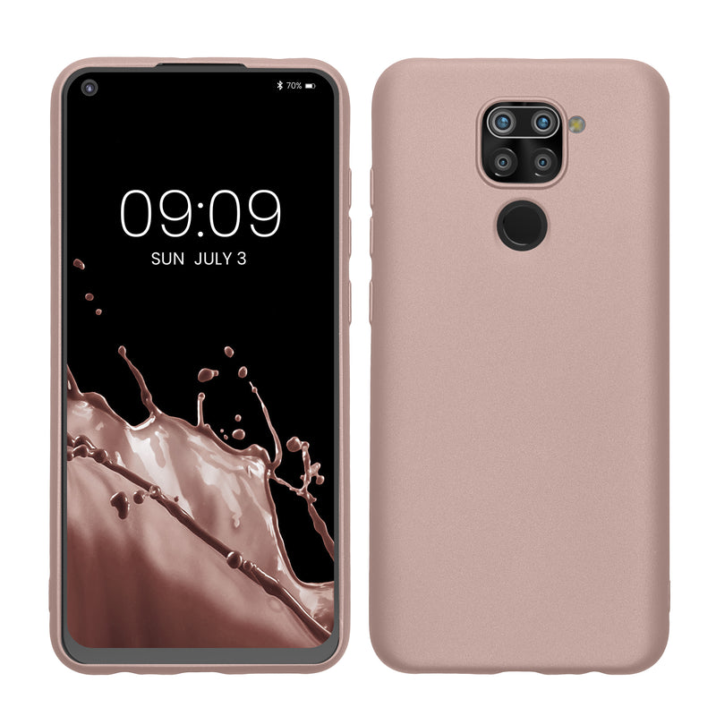 kwmobile Phone Case for Xiaomi Redmi Note 9 - Silicone Case - Protective Cover