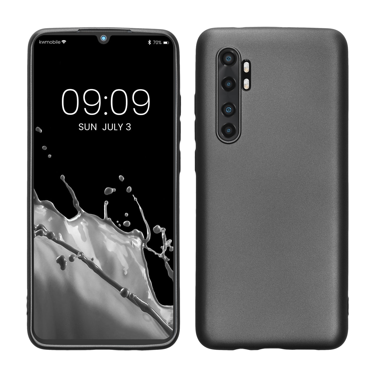 kwmobile Phone Case for Xiaomi Mi Note 10 Lite - Silicone Case - Protective Cover