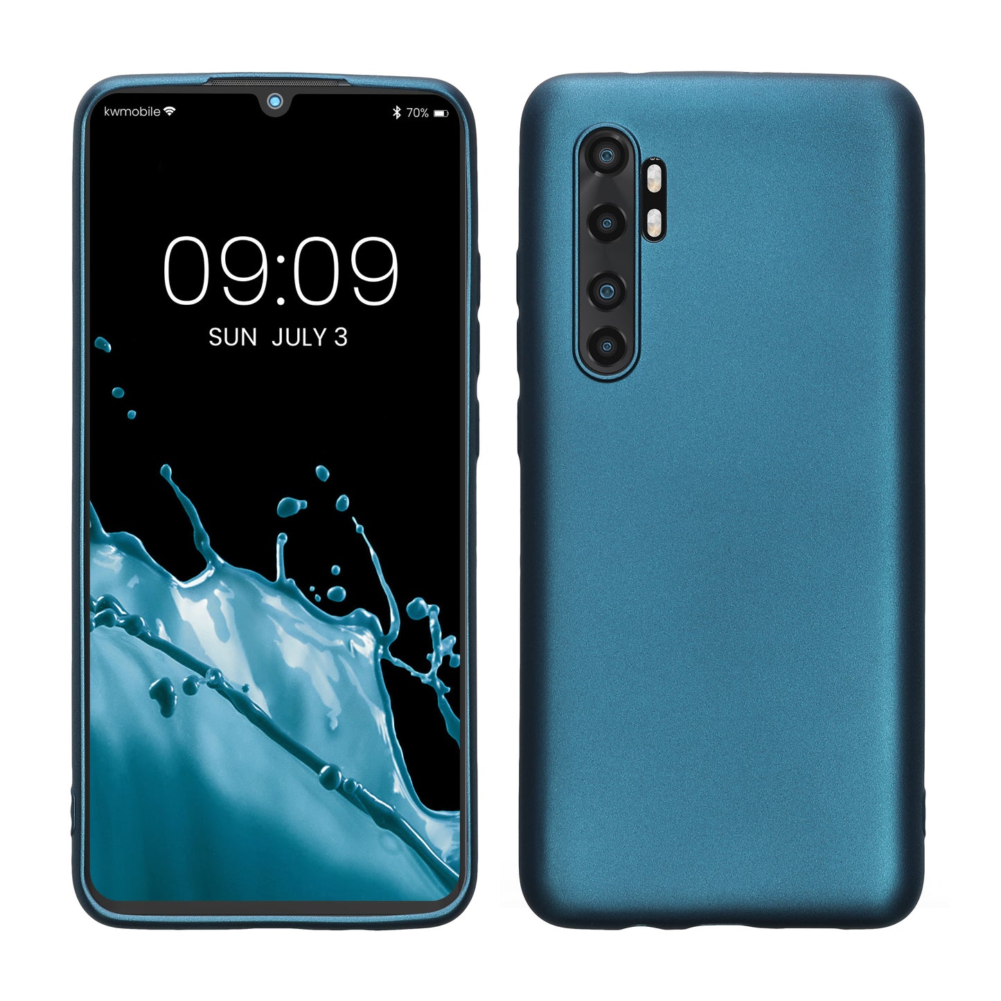 kwmobile Phone Case for Xiaomi Mi Note 10 Lite - Silicone Case - Protective Cover