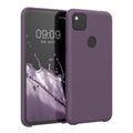 kwmobile Phone Case for Google Pixel 4a - Silicone Case - Wireless Charging - Protective Cover