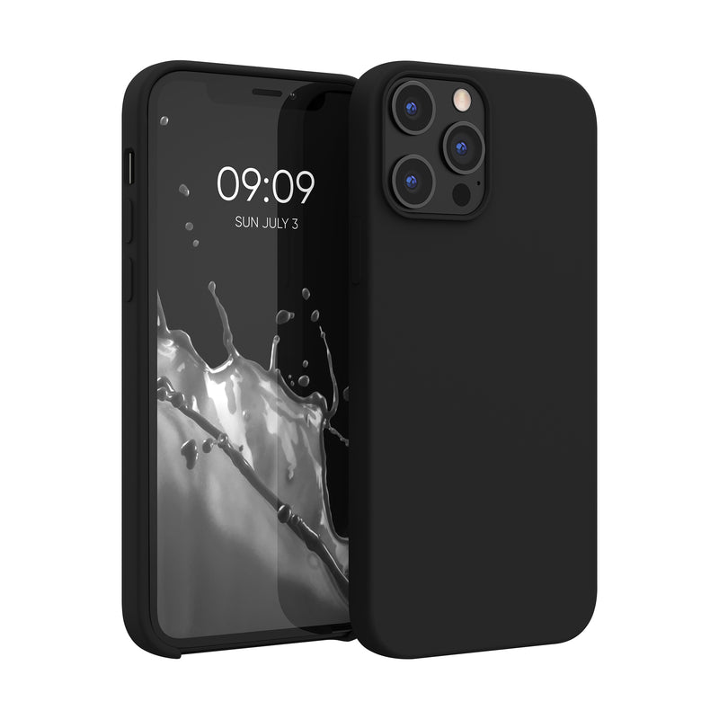 kwmobile Phone Case for iPhone 12 Pro Max - Silicone Cover - Wireless Charging