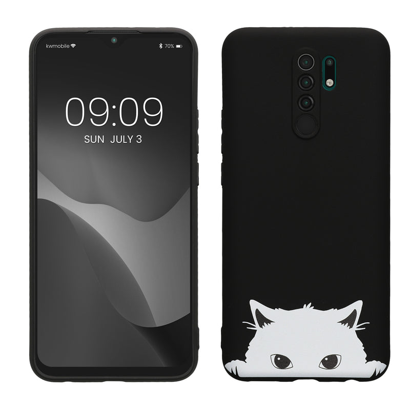 kwmobile Case Compatible with Xiaomi Redmi 9 Phone Case Silicone Cover
