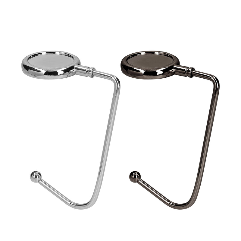 kwmobile Table Handbag Holder - Bag Hook - Bag Hanger - Bag Holder Hook - Table Hook Set
