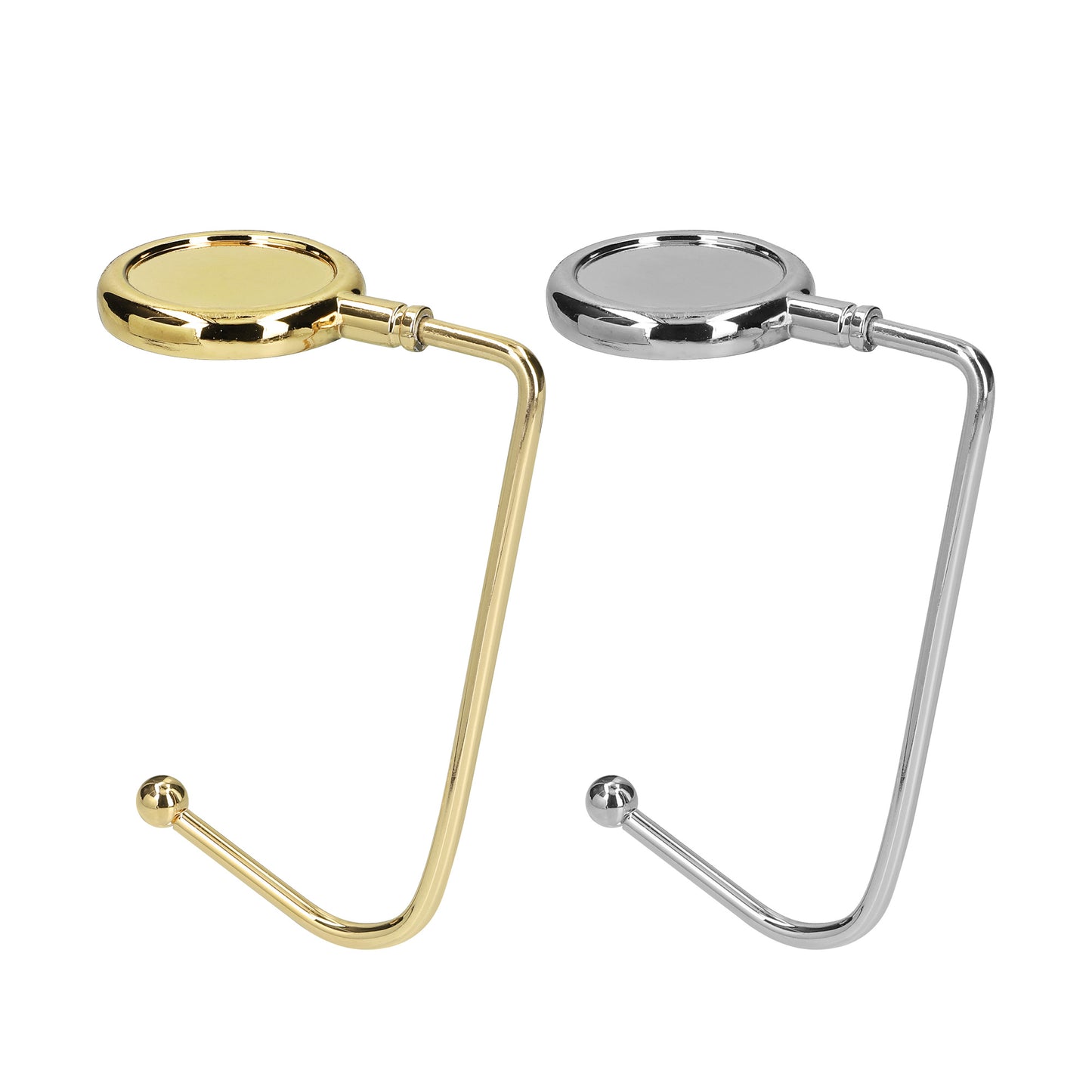 kwmobile Table Handbag Holder - Bag Hook - Bag Hanger - Bag Holder Hook - Table Hook Set