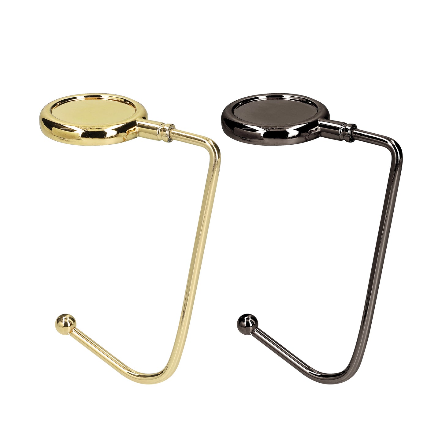 kwmobile Table Handbag Holder - Bag Hook - Bag Hanger - Bag Holder Hook - Table Hook Set
