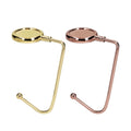 kwmobile Table Handbag Holder - Bag Hook - Bag Hanger - Bag Holder Hook - Table Hook Set