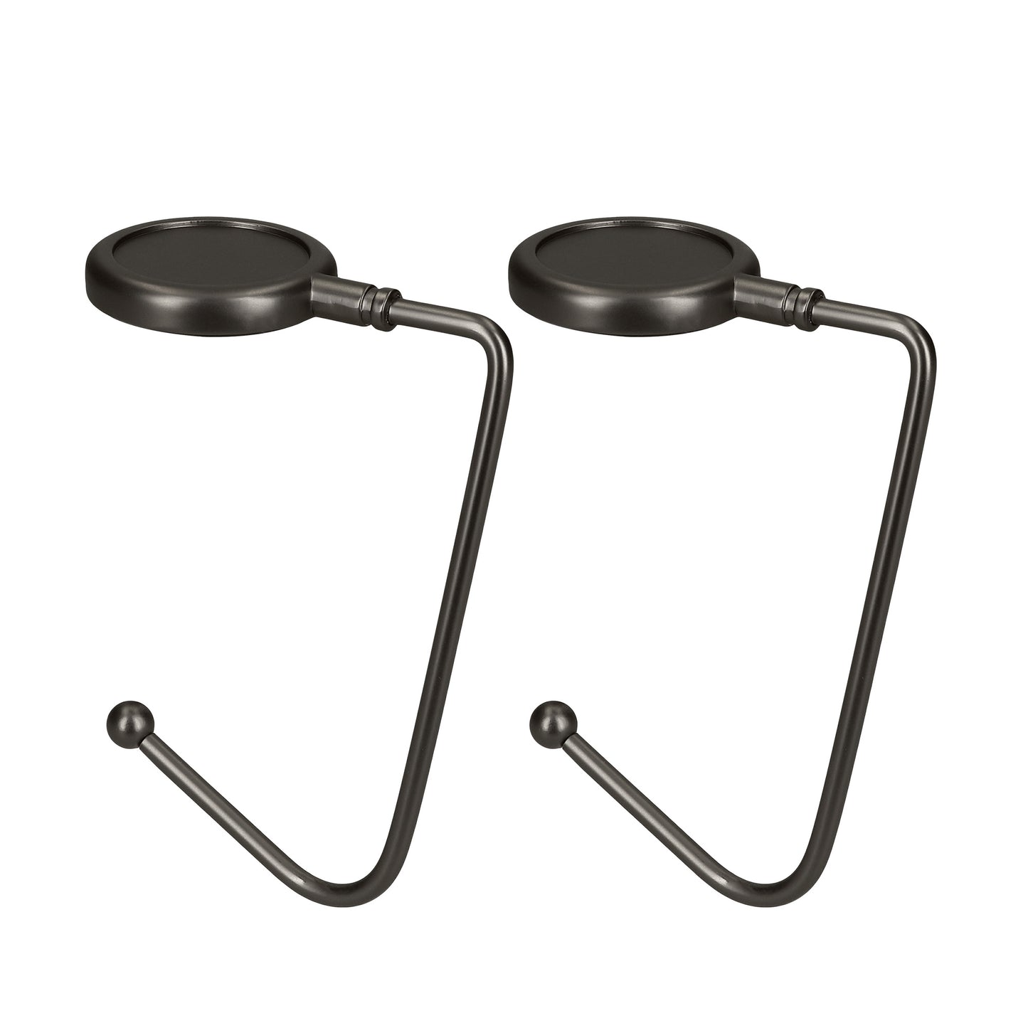 kwmobile Table Handbag Holder - Bag Hook - Bag Hanger - Bag Holder Hook - Table Hook Set