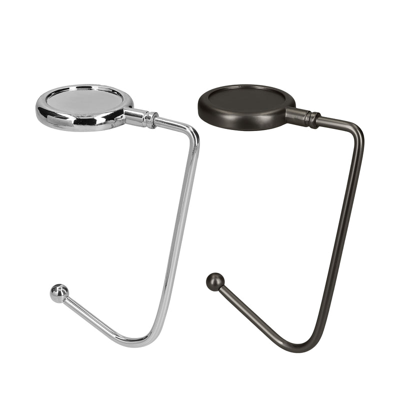 kwmobile Table Handbag Holder - Bag Hook - Bag Hanger - Bag Holder Hook - Table Hook Set