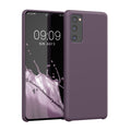 kwmobile Cell Phone Case for Samsung Galaxy S20 FE - Silicone Case - Wireless Charging - Protective Cover