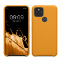 kwmobile Phone Case for Google Pixel 5 - Silicone Case - Wireless Charging - Protective Cover