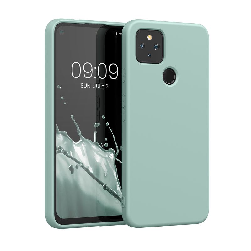 kwmobile Case Compatible with Google Pixel 4a 5G Protective Cover for Wireless Charging Case
