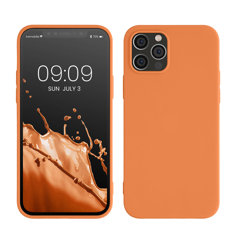 kwmobile Phone Case for Apple iPhone 12 / iPhone 12 Pro - Wireless Charging - Protective Cover