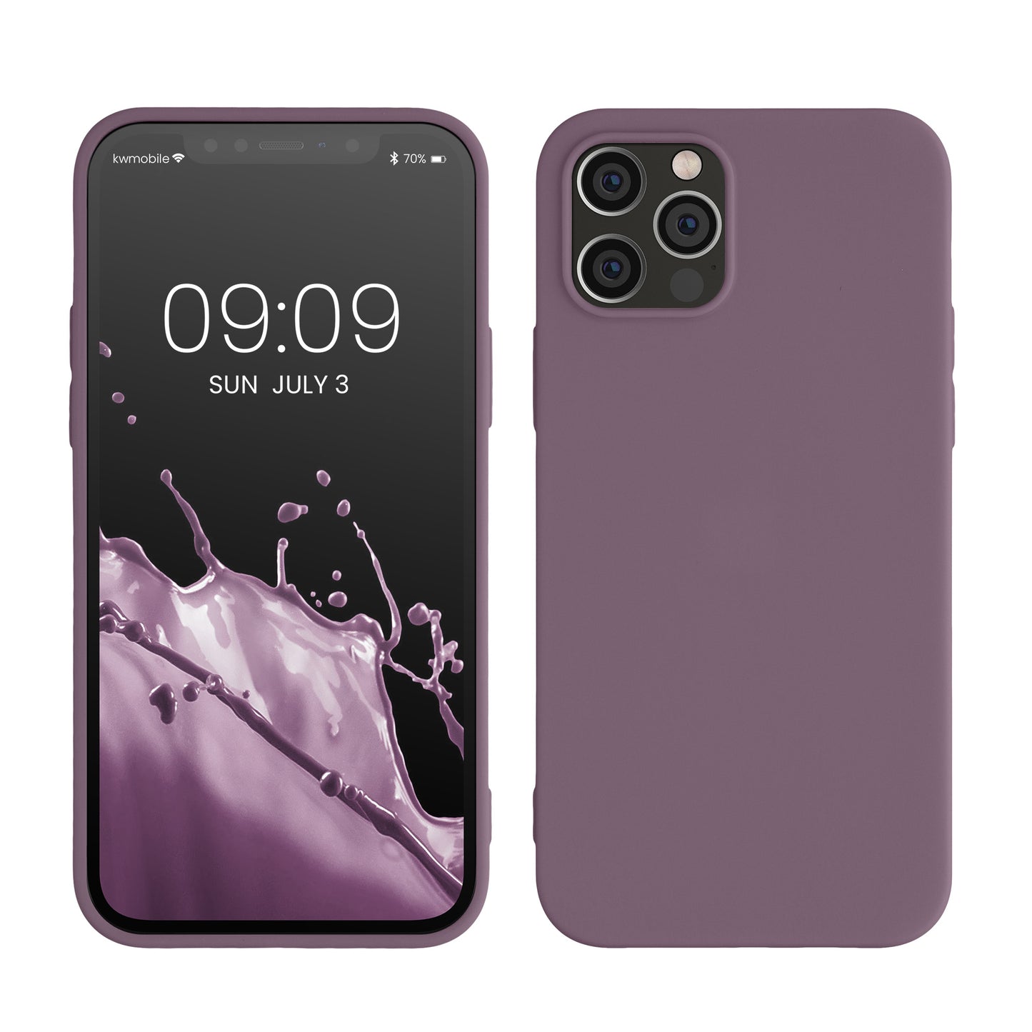 kwmobile Phone Case for Apple iPhone 12 / iPhone 12 Pro - Wireless Charging - Protective Cover