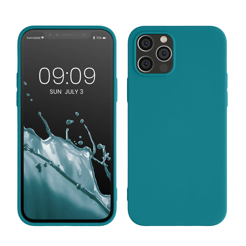 kwmobile Phone Case for Apple iPhone 12 / iPhone 12 Pro - Wireless Charging - Protective Cover