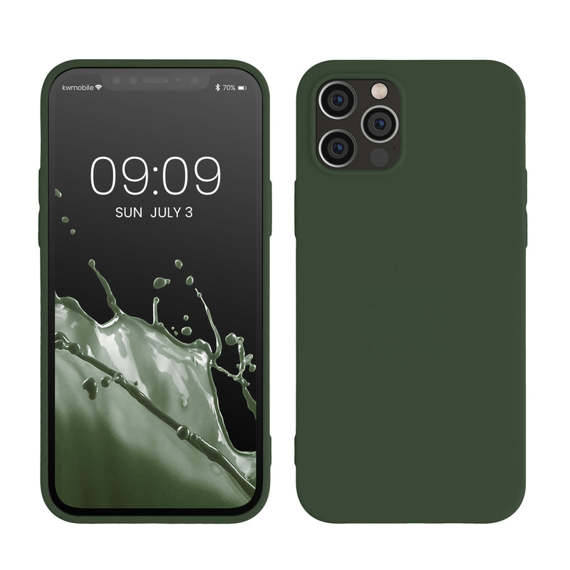 kwmobile Phone Case for Apple iPhone 12 / iPhone 12 Pro - Wireless Charging - Protective Cover