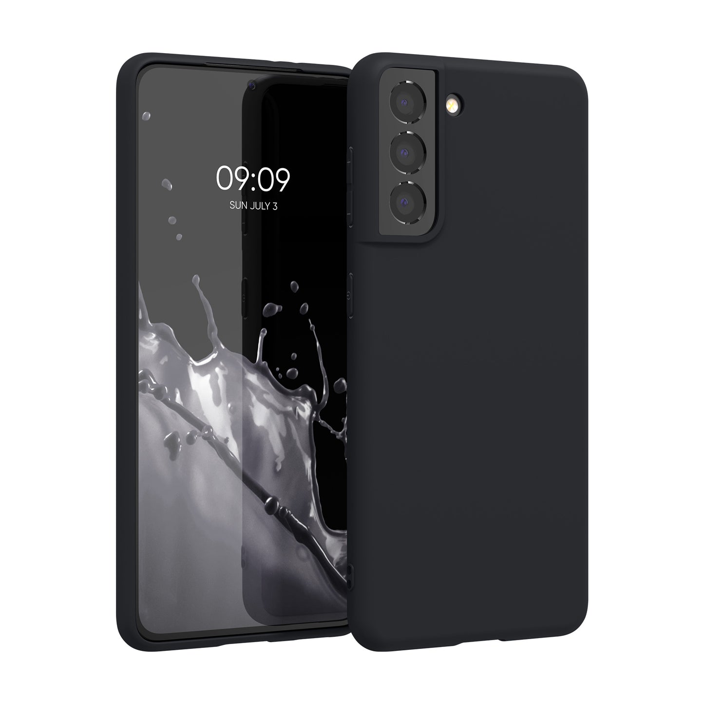 kwmobile Phone Case for Samsung Galaxy S21 - Wireless Charging - Protective Cover