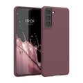 kwmobile Phone Case for Samsung Galaxy S21 - Wireless Charging - Protective Cover