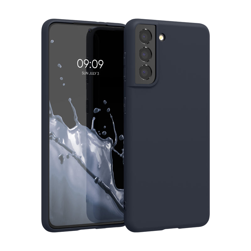 kwmobile Phone Case for Samsung Galaxy S21 - Wireless Charging - Protective Cover