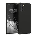 kwmobile Phone Case for Samsung Galaxy S21 - Silicone Case - Wireless Charging - Protective Cover