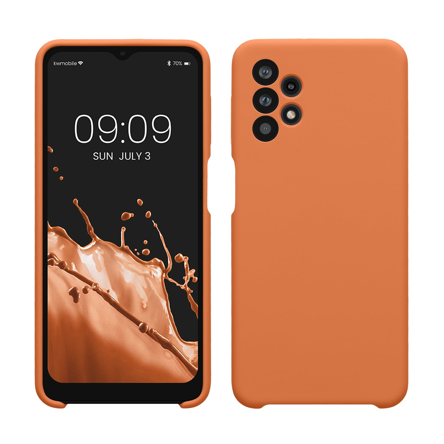 kwmobile Samsung Galaxy A32 5G Case - Silicone - Wireless Charging - Protective Cover