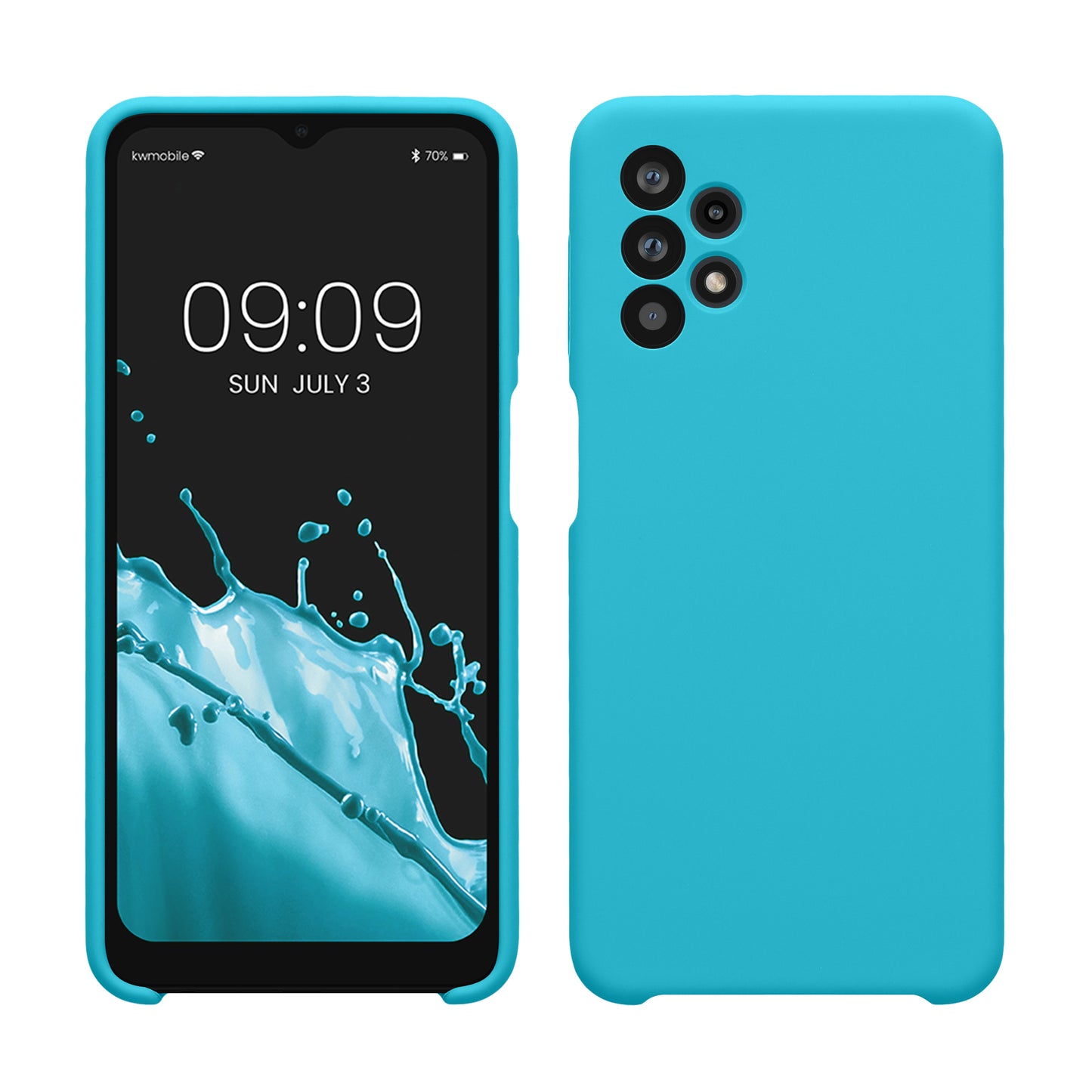 kwmobile Samsung Galaxy A32 5G Case - Silicone - Wireless Charging - Protective Cover