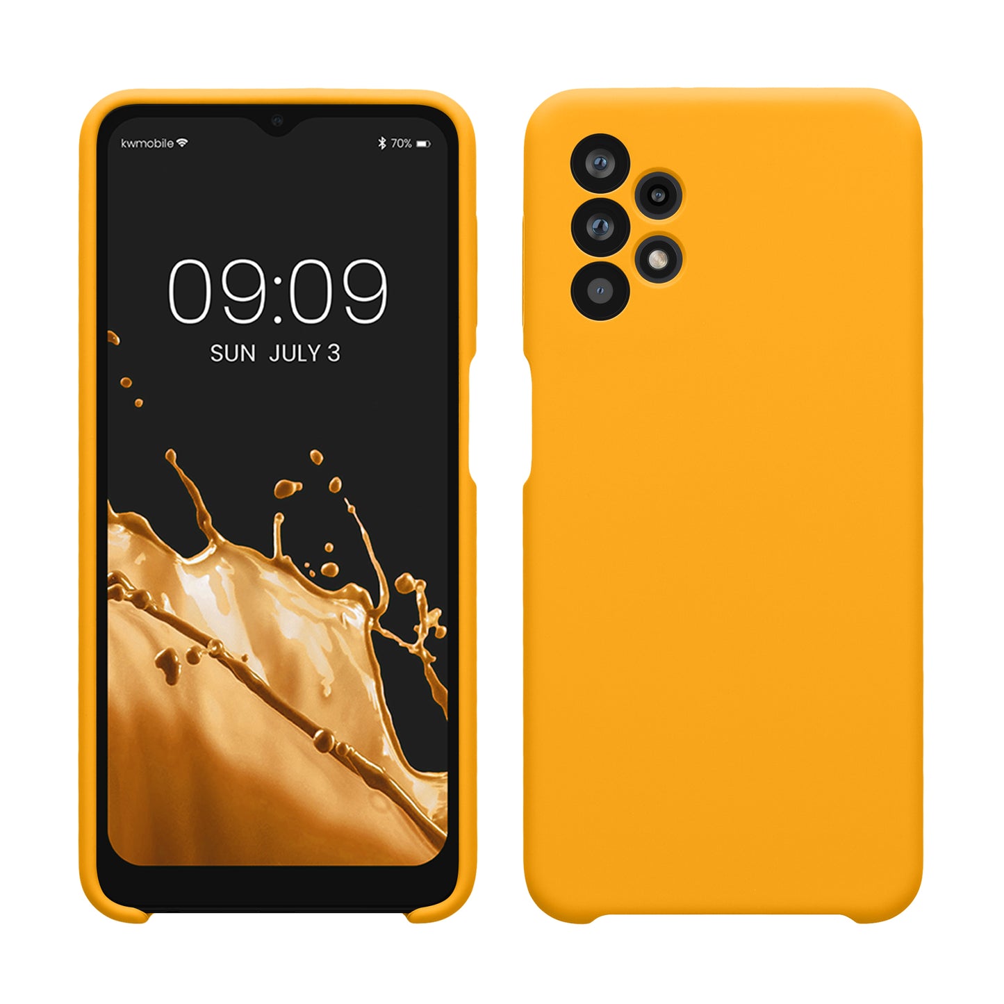 kwmobile Samsung Galaxy A32 5G Case - Silicone - Wireless Charging - Protective Cover