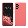 kwmobile Cell Phone Case for Samsung Galaxy A52 / A52 5G / A52s 5G - Silicone Case - Wireless Charging - Protective Cover