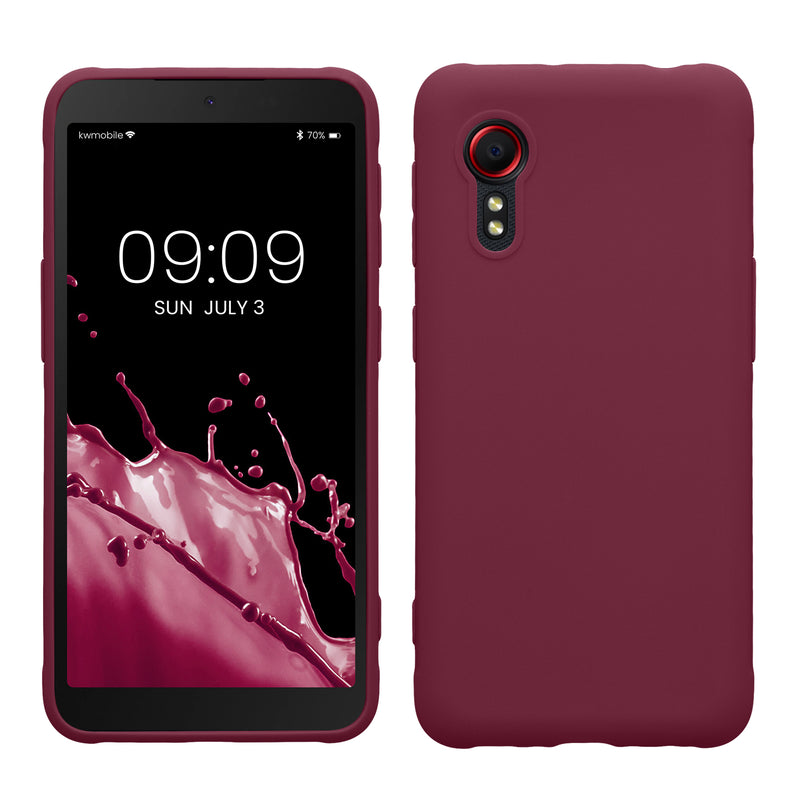 kwmobile Phone Case for Samsung Galaxy Xcover 5 Case - Wireless Charging - Protective Cover