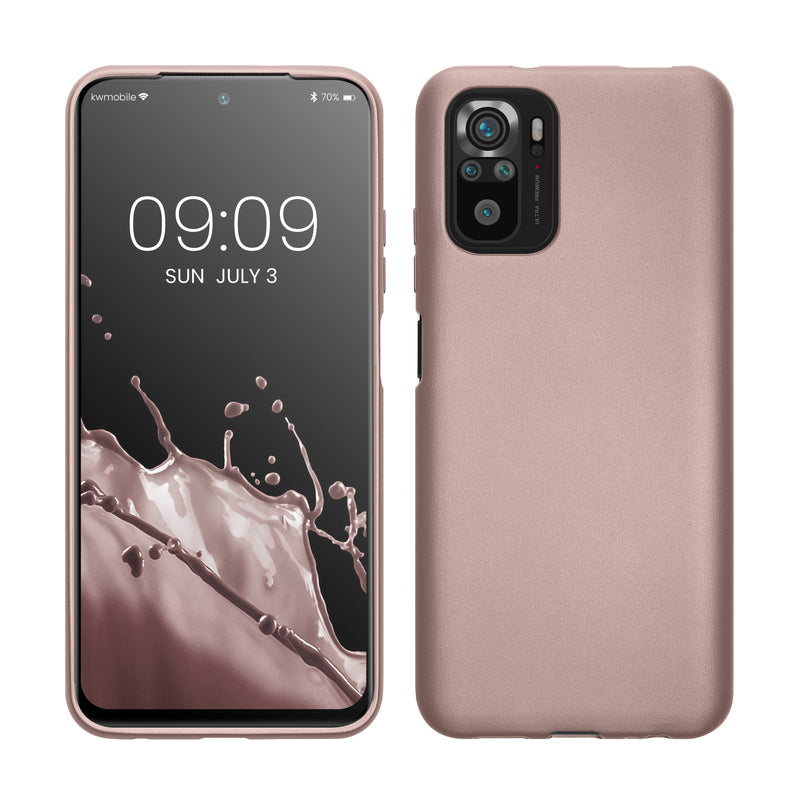kwmobile Phone Case for Xiaomi Redmi Note 10 / Note 10S - Silicone Case - Protective Cover