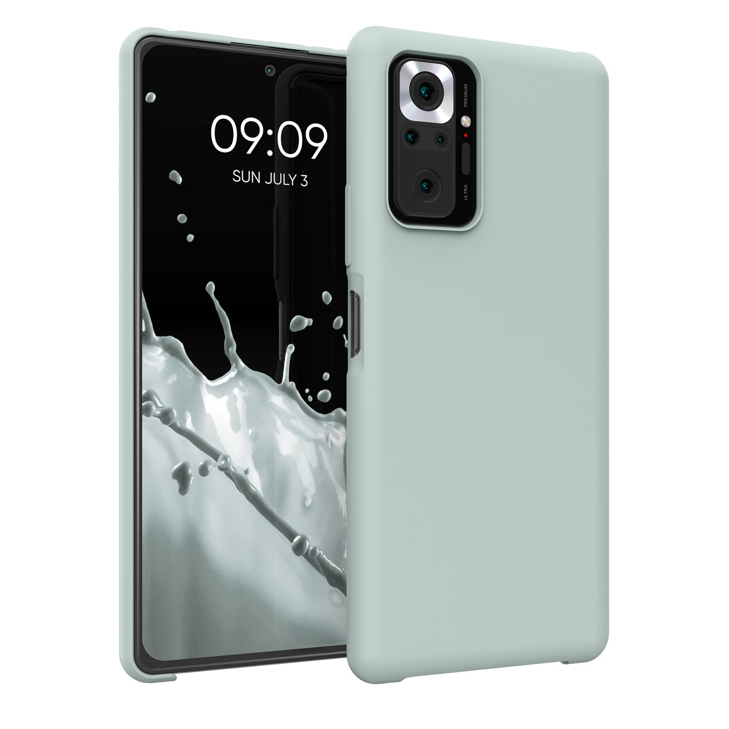 kwmobile Phone Case for Xiaomi Redmi Note 10 Pro - Silicone Case - Wireless Charging - Protective Cover